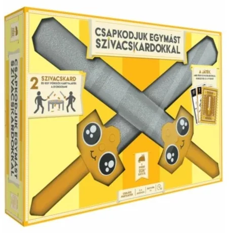 Asmodee Csapkodjuk egymást szivacskardokkal társasjáték (EXP10009)