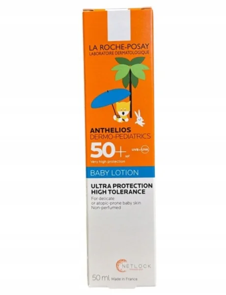 La Roche-Posay Anthelios Dermo-Pediatrics SPF50+ testápoló tej, 50 ml