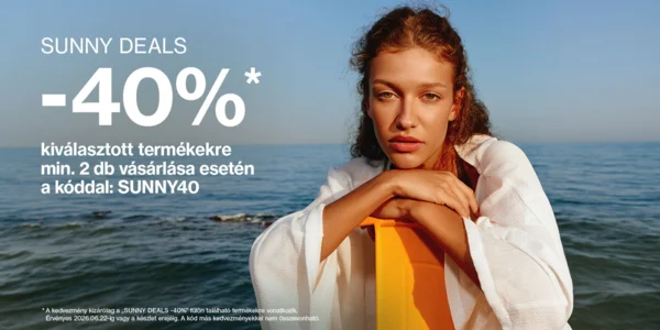 40% kedvezmény a kiválasztottakra