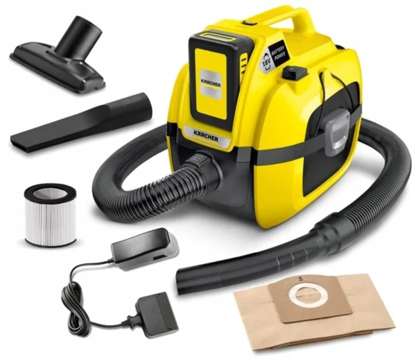 Kärcher Akkumulátoros Porszívó Kärcher Wd 1 Compact Battery Set Vezeték Nélküli (1.198-301.0)