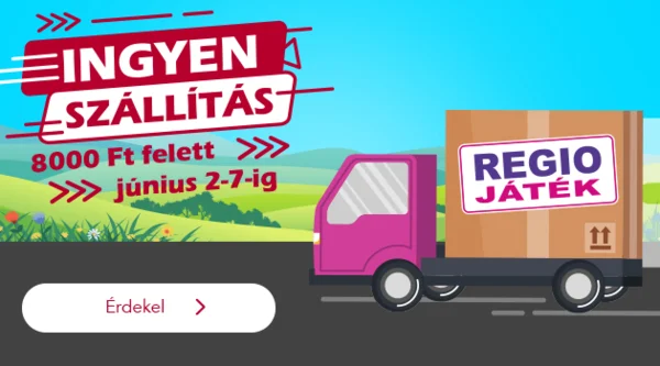 8 ezer Ft felett ingyen szállítás