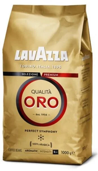 Lavazza Oro, szemes, 1000 g kávé