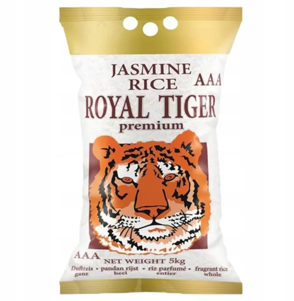 Jasmine Rice Premium prémium jázmin rizs Royal Tiger 5kg