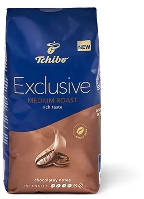 Tchibo Exclusive Medium Roast, 1kg, szemes kávé