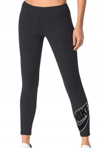 Lány leggings Nike Sportos Fit Pamut DD6278-010 M 137-146