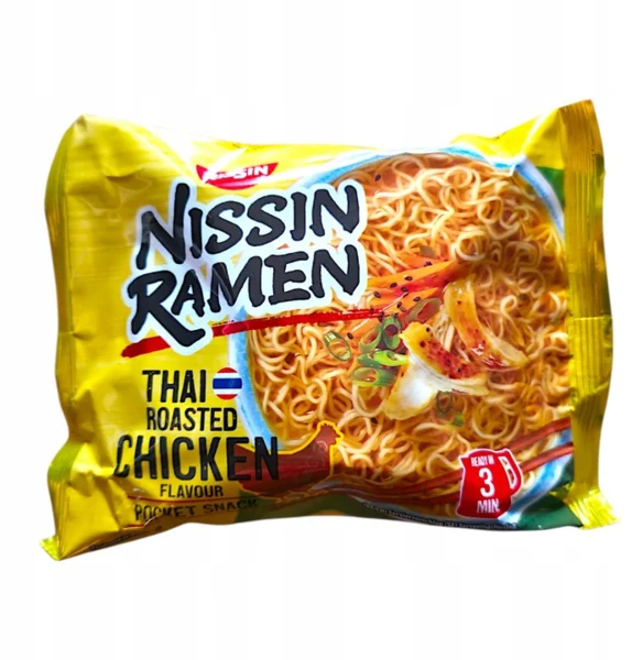 Instant leves Tailand Nissin Ramen 65g csirke x10db (közeli lejárat)