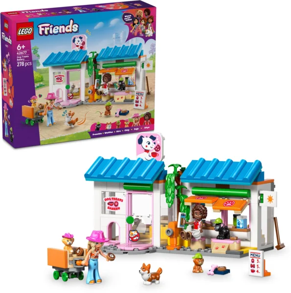 LEGO® Friends 42677 Jutifalat pékség