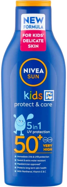 Nivea Sun Kids hidratáló naptej FF50+ - 200 ml