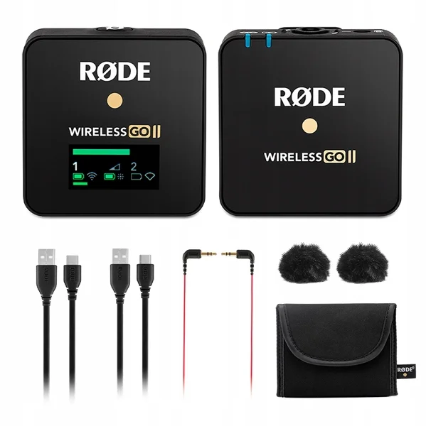 Mikrofon Rode Wireless GO II single vezeték nélküli rendszer