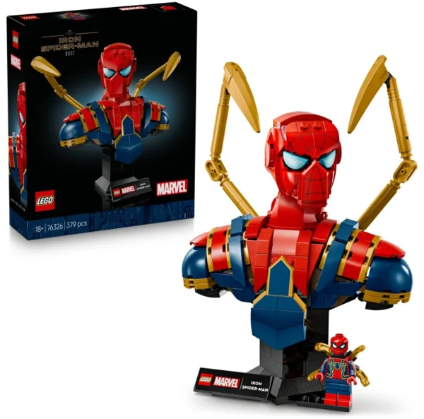 LEGO Marvel 76326 Vas Pókember mellszobor