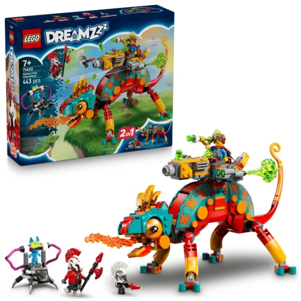 LEGO DREAMZzz 71492 Mateo tűzkaméleonja