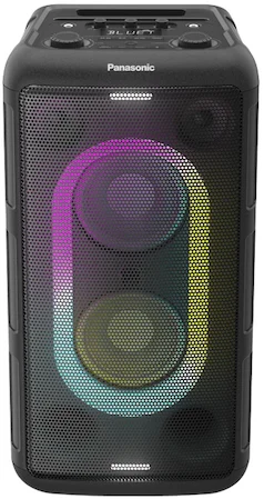 Panasonic BMAX10E-K hordozható audiorendszer, 150 W, Bluetooth, többpontos, 15 órás autonómia, karaoke, USB, AUX, fekete