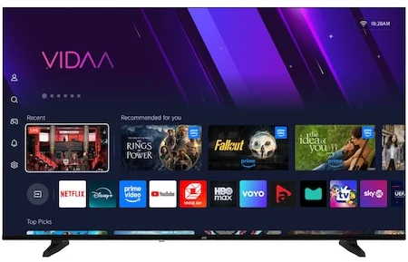 JVC 55VD2500 LED televízió, 139 cm, Smart, 4K Ultra HD, D energiaosztály