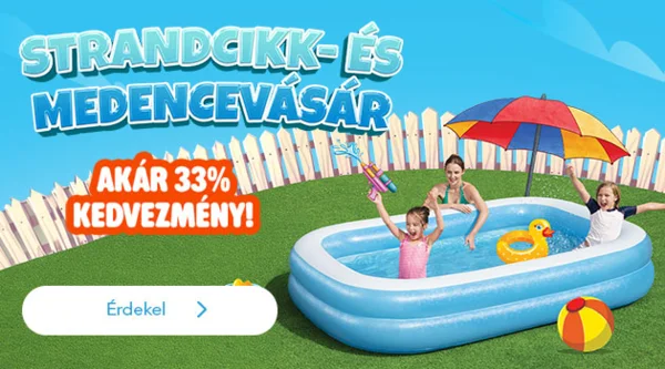 Strandcikk- és medencevásár