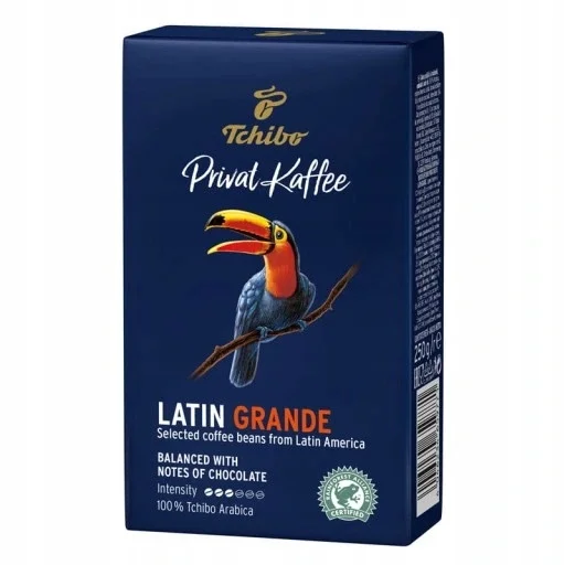 Tchibo Privat Kaffee Latin Grande őrölt kávé 250g Arabica (közeli lejárat)