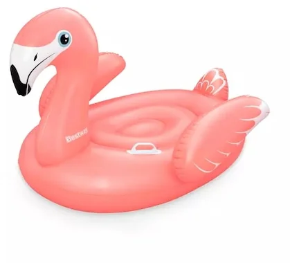 Bestway felfújható matrac, Ride-on, Fancy Flamingo, 138 x 107 cm