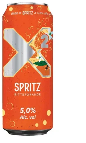 Bitburger X2 Spritz sörmix 5,0% 0,5 L doboz - liquidgold web