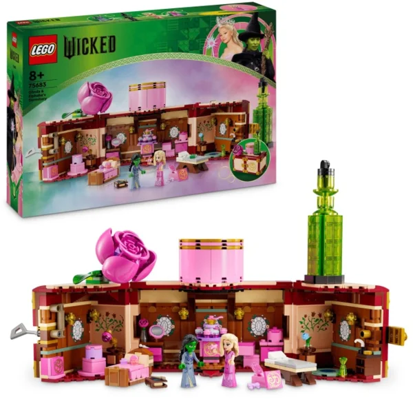 LEGO 75683 Glinda és Elphaba diákszállója