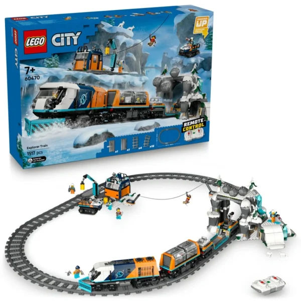 LEGO City 60470 Felfedezők sarkvidéki expresszvonata