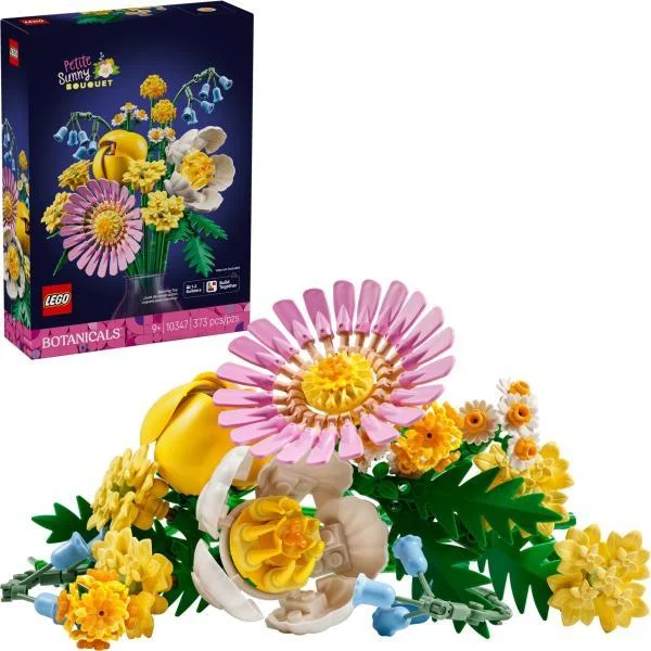 LEGO® Botanicals Napsárga virágcsokor (10347)