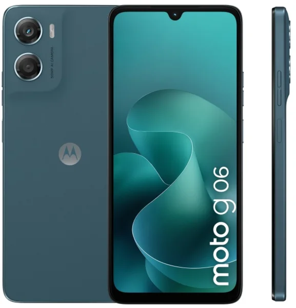 Motorola Moto G06 8+256GB GSM okostelefon PANTONE Tapestry (kék)