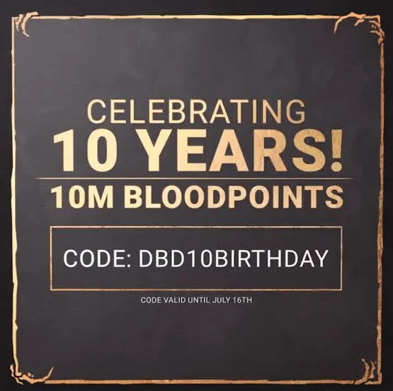 10 millió Bloodpoint (Dead by Daylight)