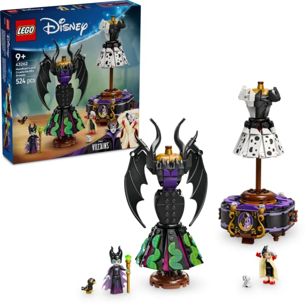 LEGO® Disney Princess 43262 Demóna és Szörnyella De Frász ruhái