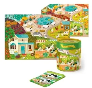 DODO Dodo: Élet a farmon - 50 darabos puzzle és társasjáték (MON200111HU)
