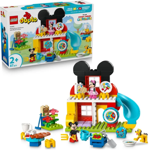 LEGO® DUPLO® Disney 10465 Mickey egér játszótere Minnie-vel és Plútóval