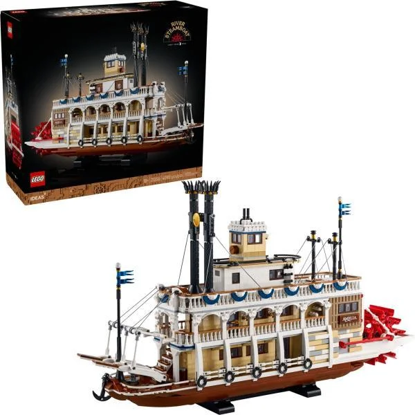 LEGO 21356 - Ideas Folyami gőzhajó