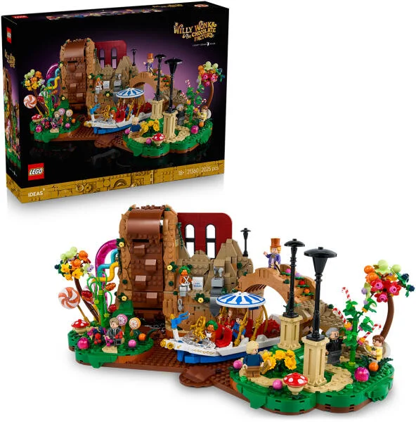 LEGO 21360 - Ideas Willy Wonka és a csokigyár