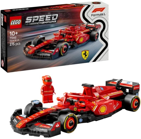 LEGO Speed Champions 77242 Ferrari SF-24 F1 versenyautó