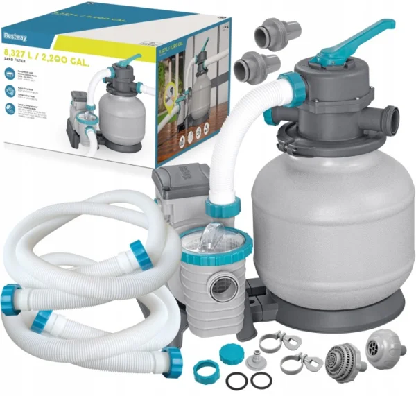Bestway Flowclear™ homokszűrős vízforgató 8.327 l/h