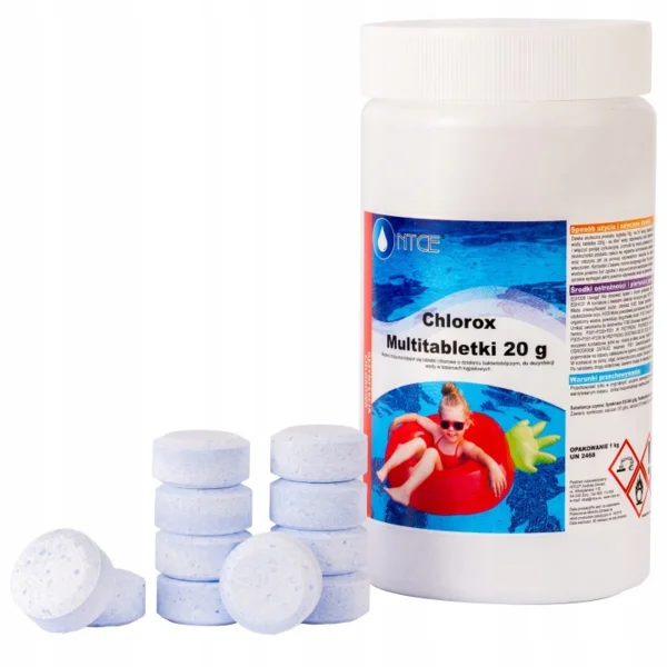 Medence vegyszer Multitabletta 20g 1kg Chlorox