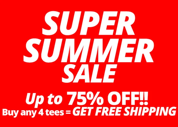 Qwertee Super Summer Sale