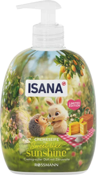 Isana Sweet Like Sunshine krémszappan - 500 ml