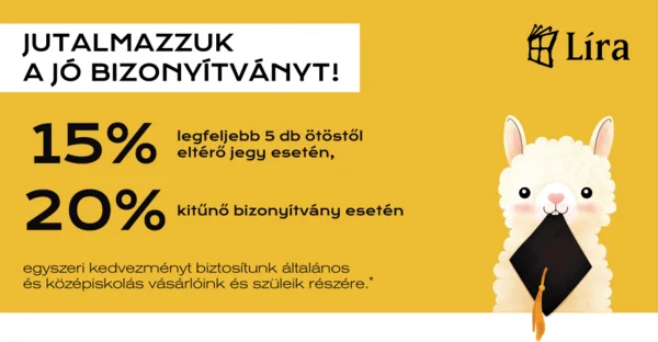 Bizonyítványért 15-20% kedvezmény