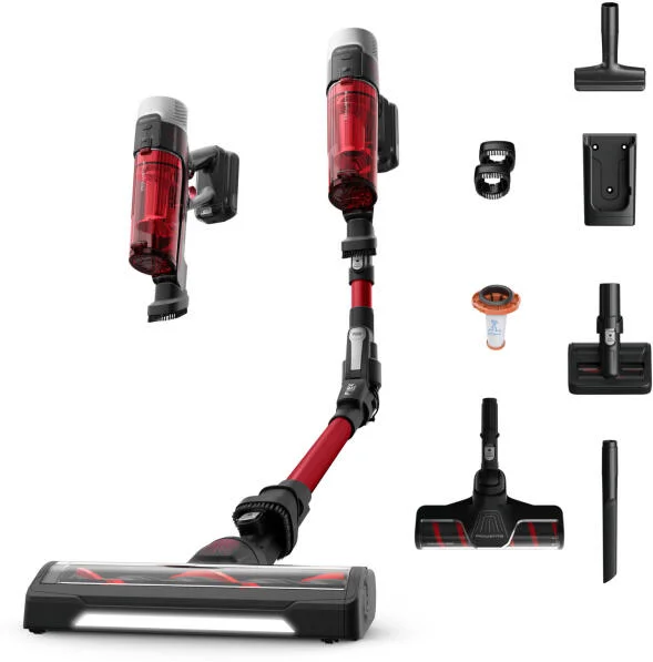 Vezeték nélküli porszívó Rowenta X-Force Flex 9.60 RH2099WO Piros/Fekete