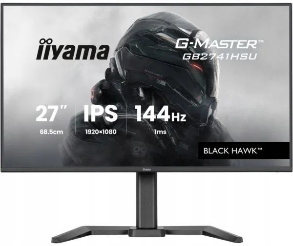 Monitor 27" iiyama G-Master GB2741HSU-B1 FHD IPS LED 144Hz 1ms HDMI DP VESA