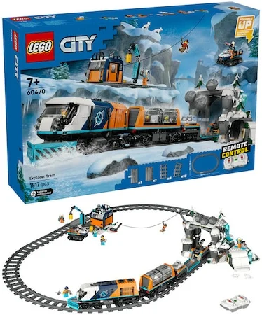 LEGO® City - Felfedezők sarkvidéki expresszvonata 60470