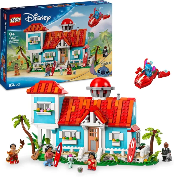 LEGO® Disney™ - Lilo és Stitch tengerparti háza (43268)