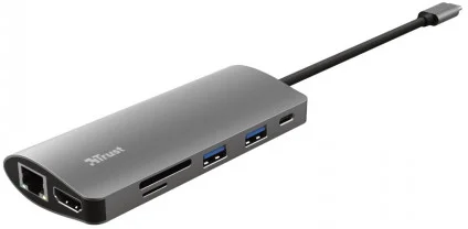 TRUST DALYX 7 in 1 USB-C multi-port adapter 23775