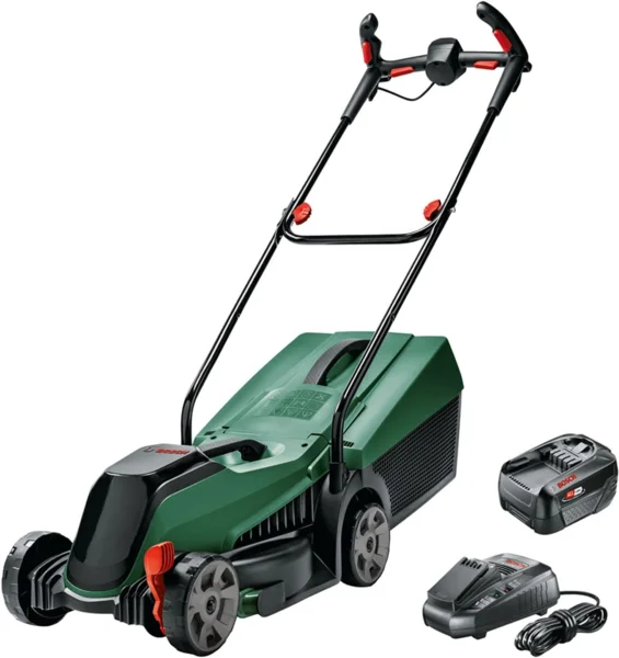Bosch CityMower 18V-32-300 akkus fűnyíró szett