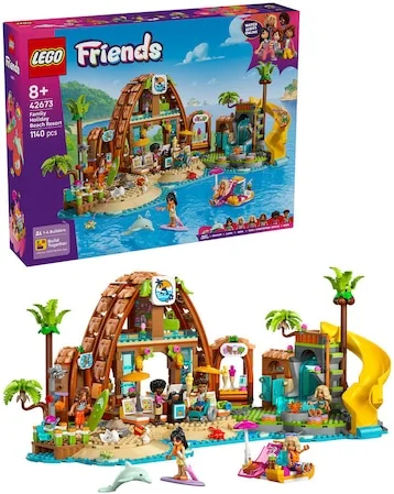 LEGO® Friends - Családi vakáció a tengerparti nyaralóban 42673 (Genius)