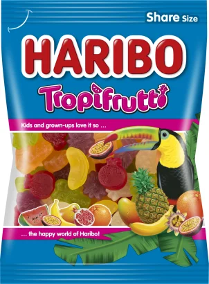 Haribo Tropifrutti gyümölcsízű gumicukorka 200 g