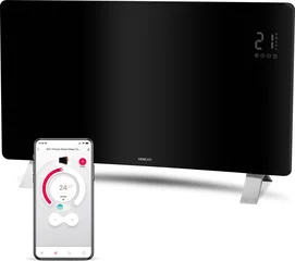 Sencor SCF 4741BK Elektromos üveg fűtőpanel, fekete