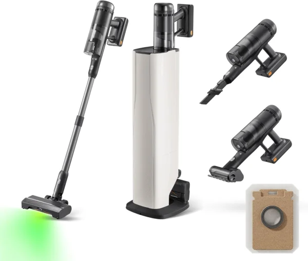 Roborock H60 Hub Ultra álló porszívó automata ürítőállomással