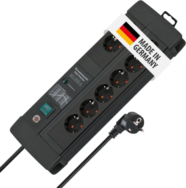 Brennenstuhl Premium-Line 8-as túlfeszültség-védelmi elosztó kapcsolóval (3m)