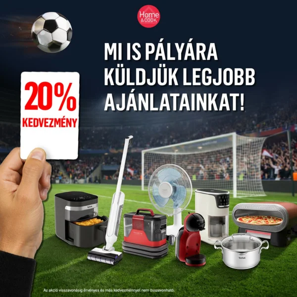 20% kedvezmény a kiválasztott termékekre