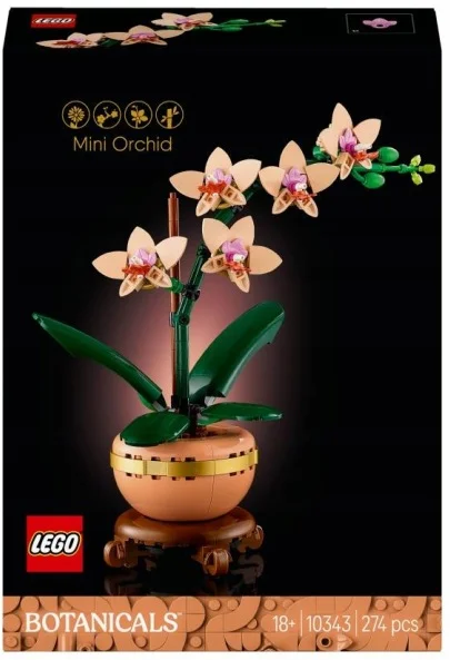 LEGO 10343 ICONS Botanicals Kis orchidea